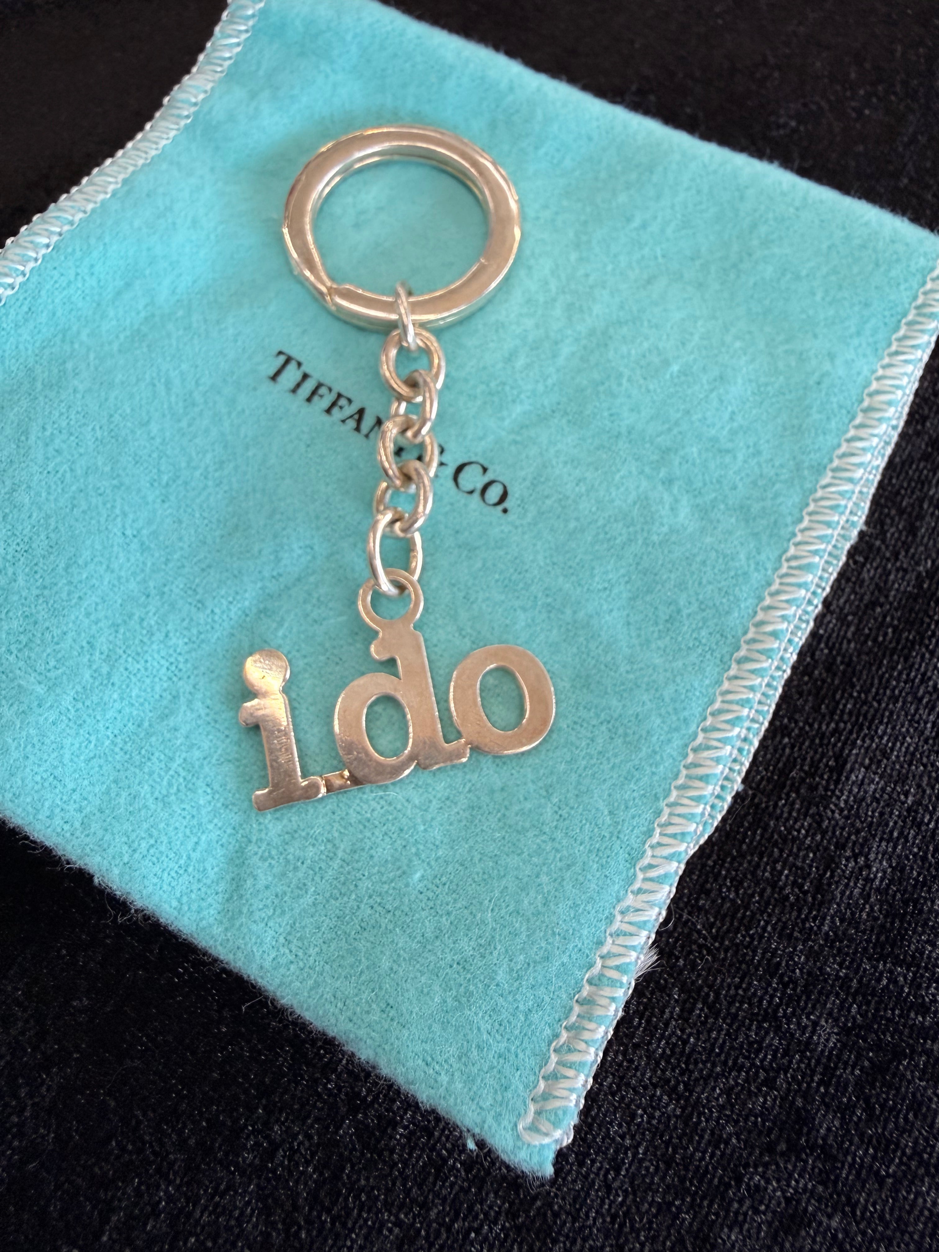 I DO keychain Tiffany & CO.