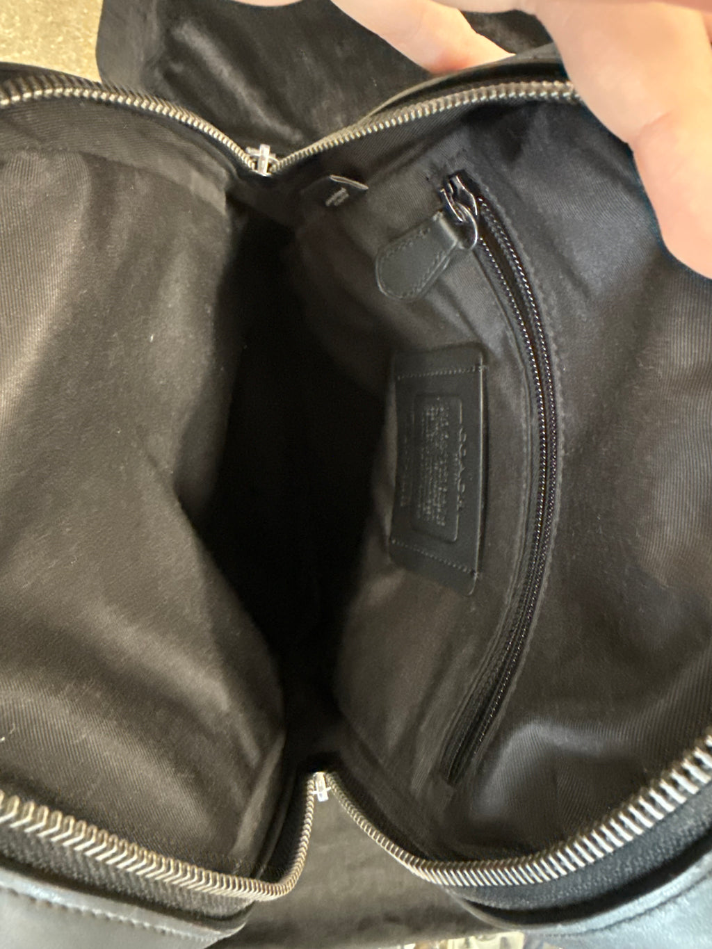 Coach Signature Black Men’s bag