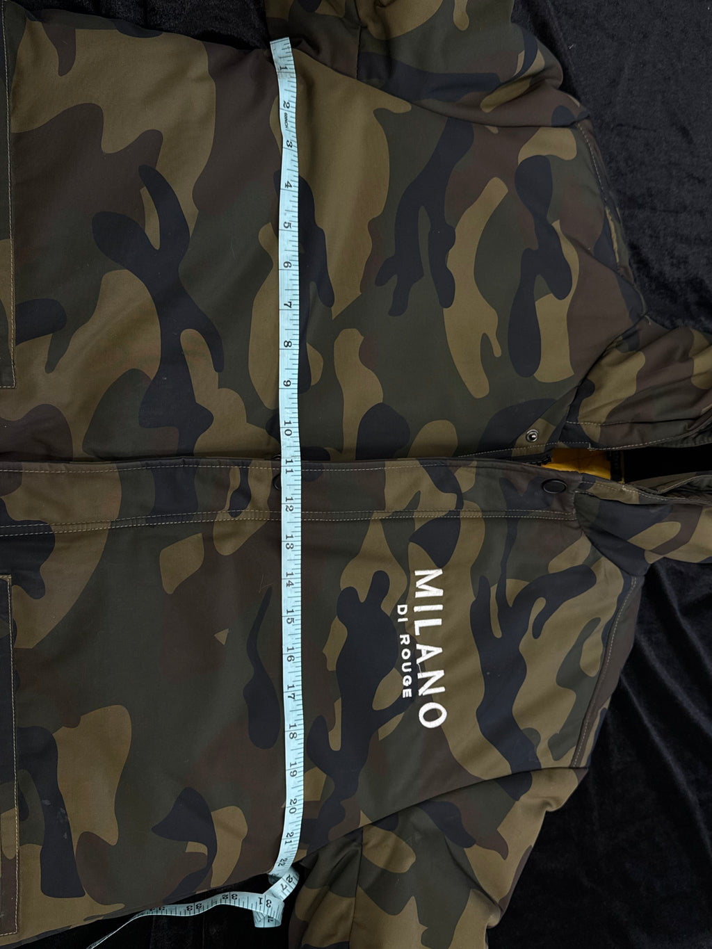 Milano Di Rouge Men’s Green camouflage Jacket