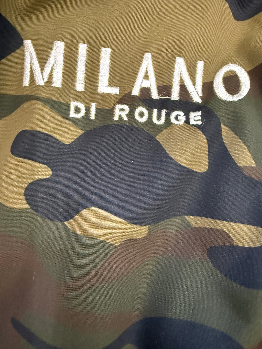 Milano Di Rouge Men’s Green camouflage Jacket