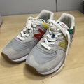 New Balance x Staud 574 Classic Rain Cloud, Size 8 + All Laces