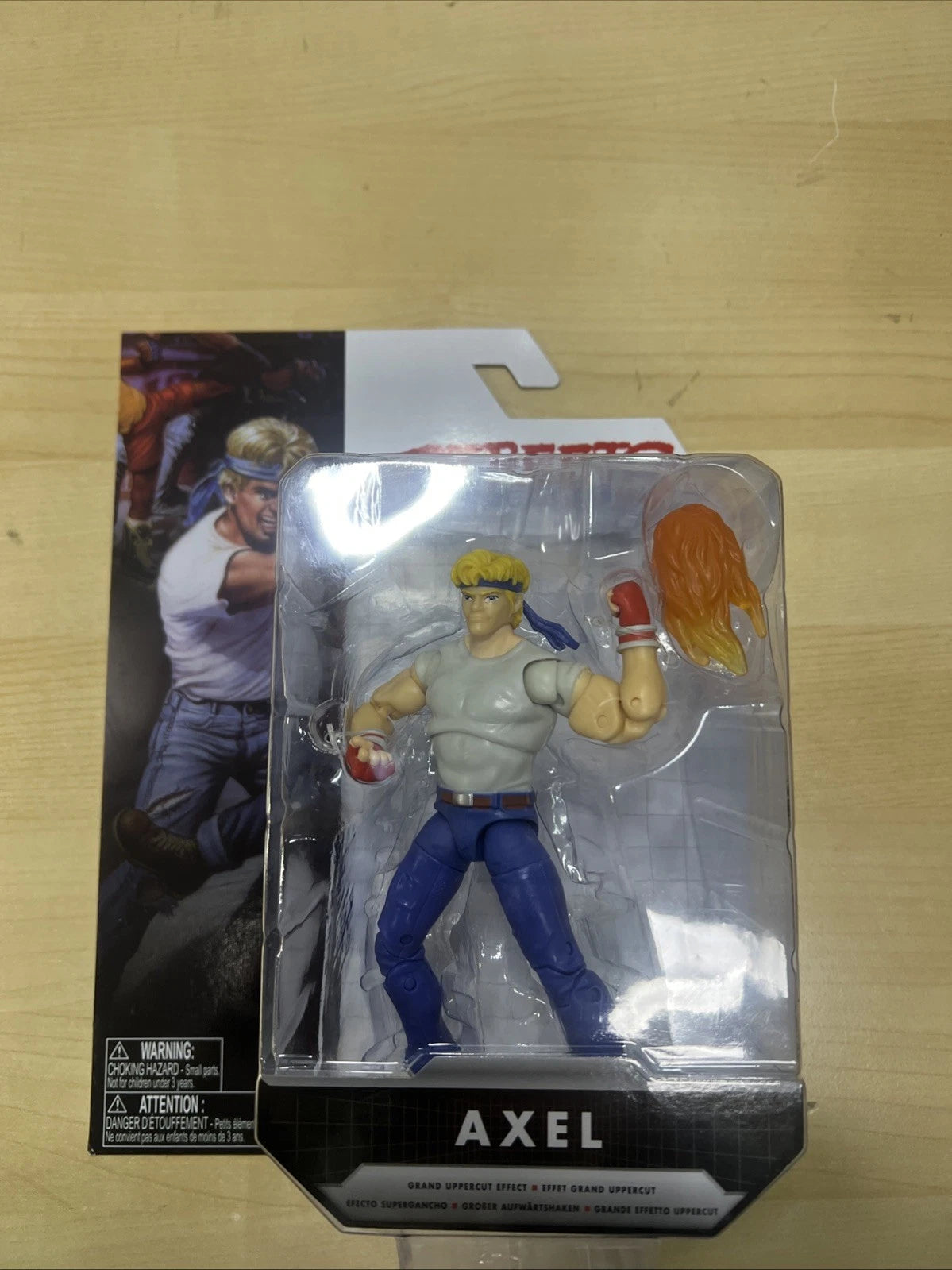 2023 Jakks Pacific 42030 Sega Streets Of Rage Axel Action Figure - NEW UNOPENED