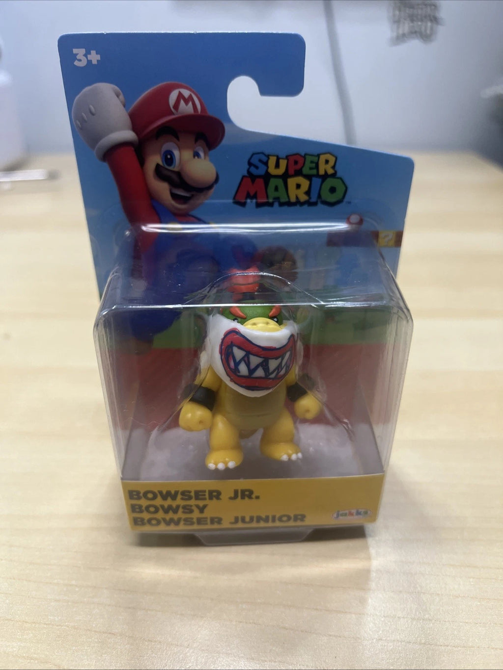 Bowser Jr Super Mario World Nintendo 2.5" action figure Jakks Pacific toy
