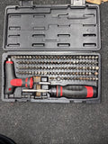 Mac Tools 123-PC. 1/4" Hex Drive Mac-Grip™ Ratcheting Bit Driver Set SBDR123S