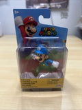Jakks Pacific World of Nintendo Super Mario ICE LUIGI 2.5" Mini Figure NEW 2025