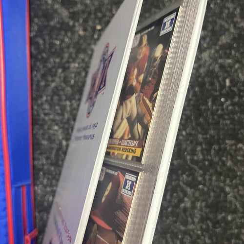 1992 Super Bowl XXVI Seat Cushion with Flyer, Schedule, Pro Set & More